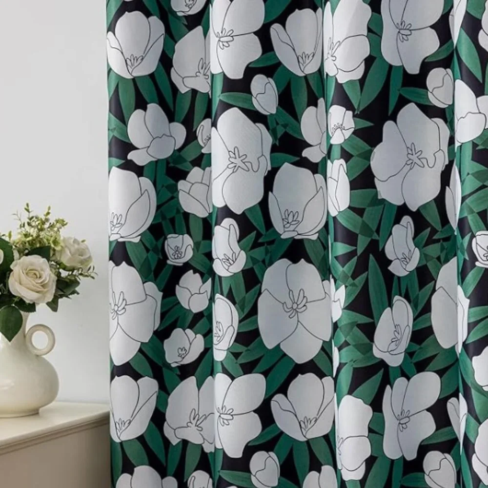 Flowers Curtains –2 Panels, 54
